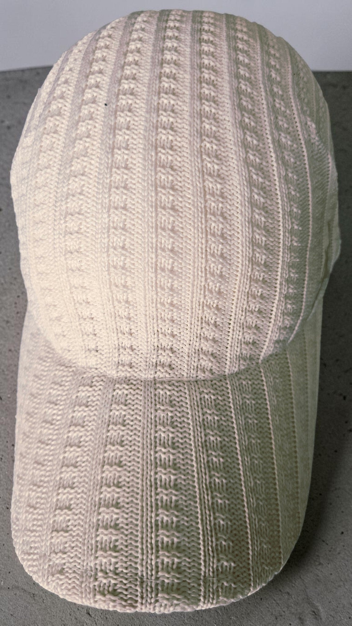 Vintage Jordan Jumpman Knit Cap – Creme/Off-White – Strick-Optik – Gr. M/L