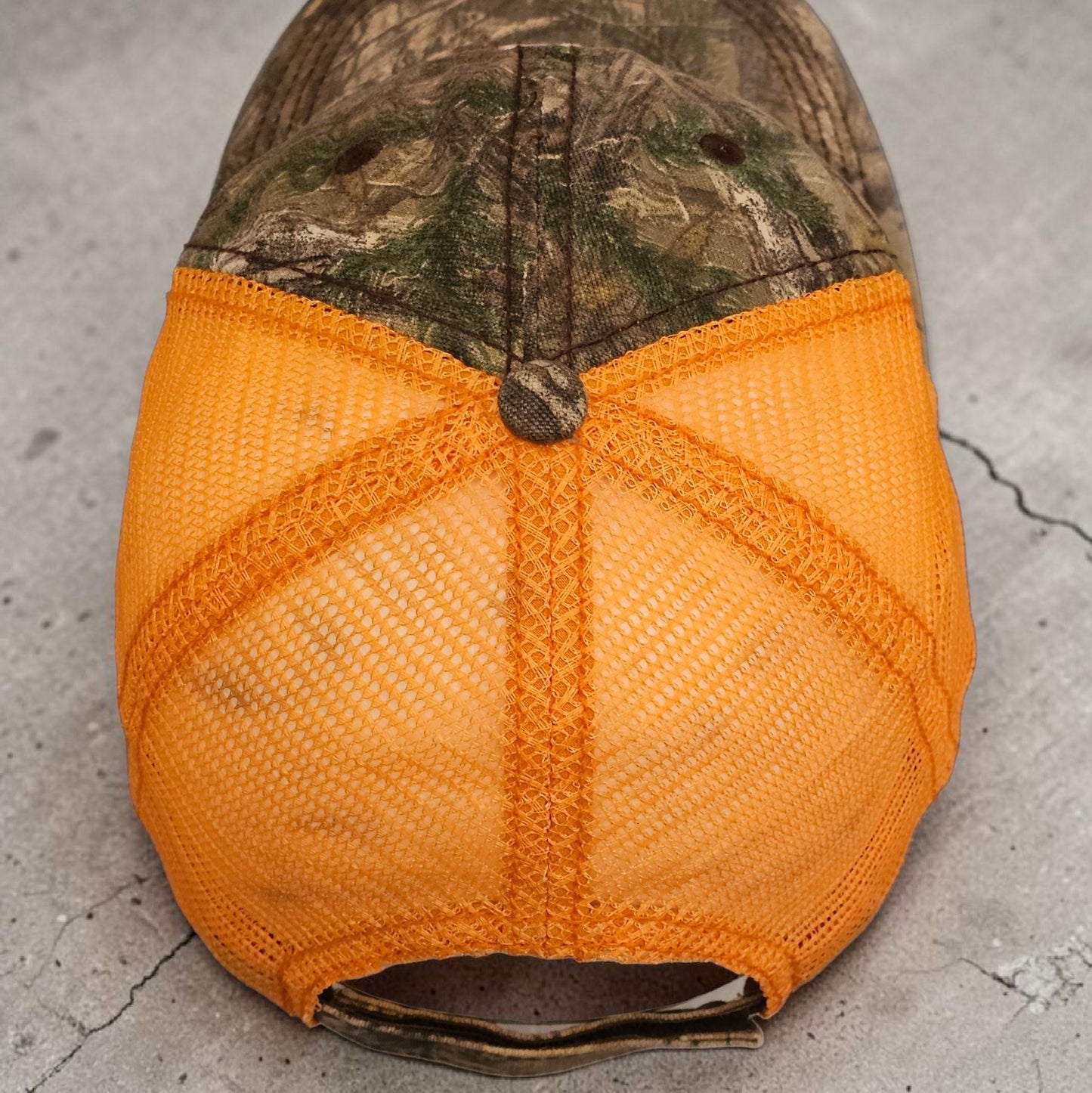 🧢 Vintage Realtree Camo Trucker Hat – Capital Paving & Construction