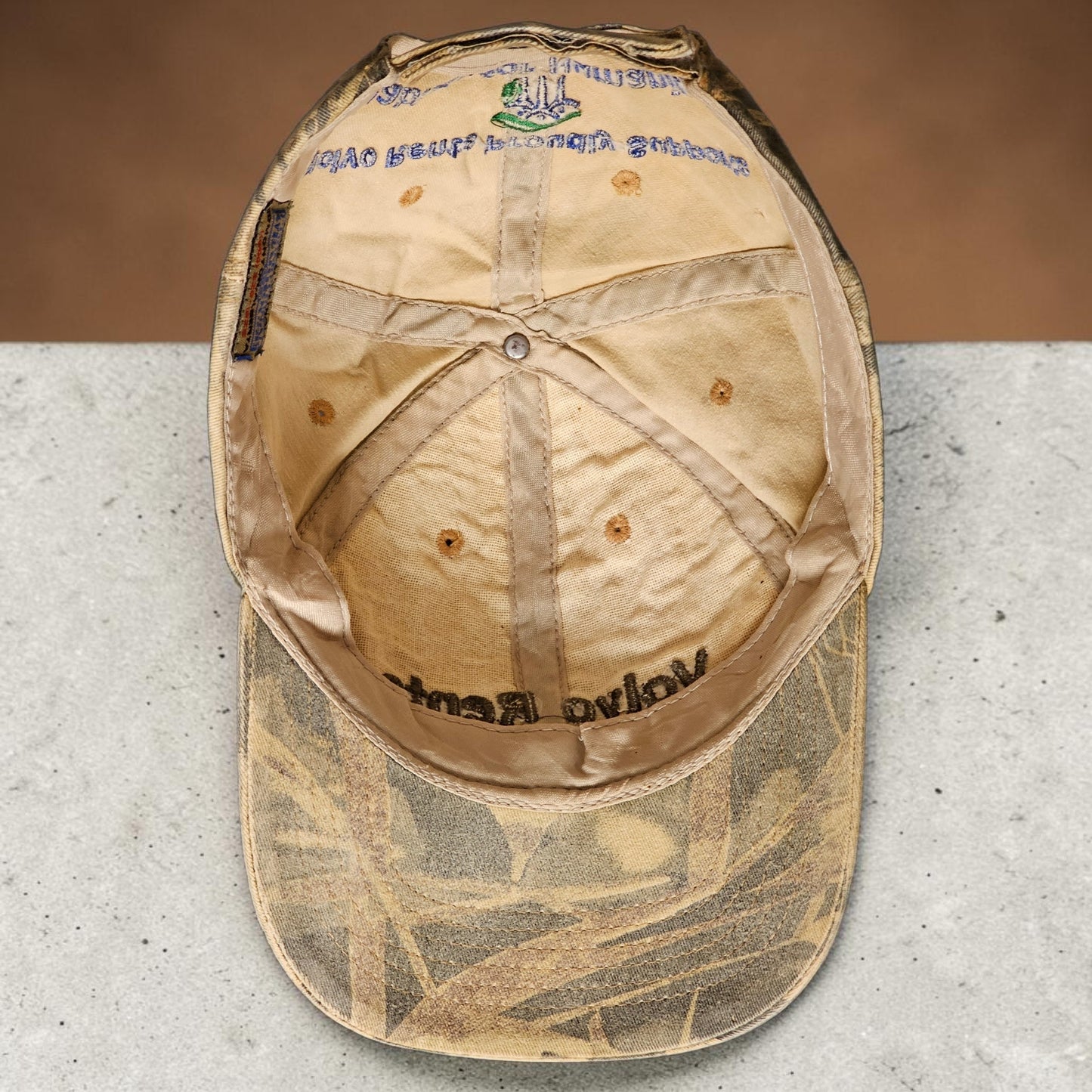 Vintage Volvo Rents x Habitat for Humanity Camo Cap 🧢🌲