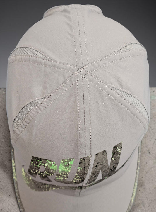 Nike Running Featherlight Dri-FIT Cap - Grey/Neon