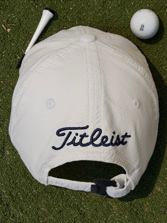 ⛳ Titleist Performance Golf Cap – Classic White