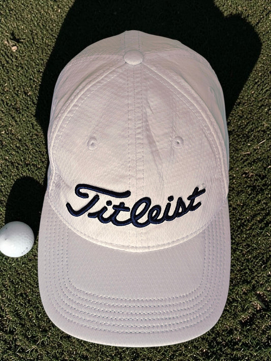 ⛳ Titleist Performance Golf Cap – Classic White