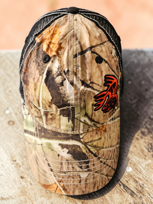 Legendary Whitetails Camo Trucker Cap – Vintage Y2K Gorpcore Style