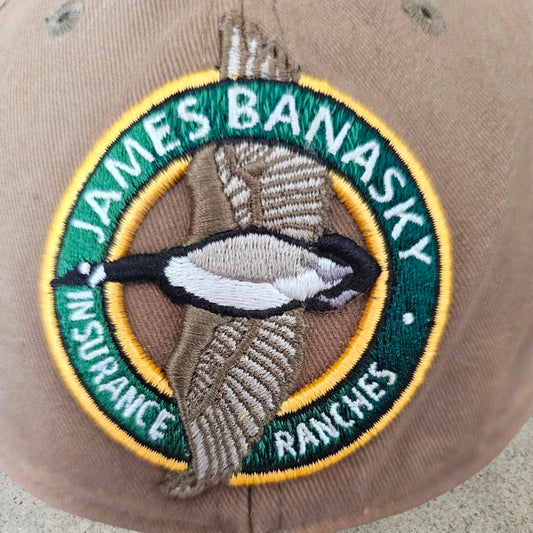Vintage James Banasky Ranches Cap - Brown/Realtree Camo - Gorpcore & Outdoor Style