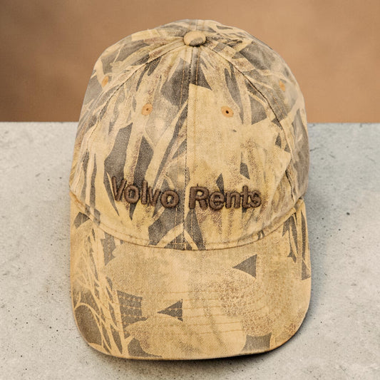 Vintage Volvo Rents x Habitat for Humanity Camo Cap 🧢🌲